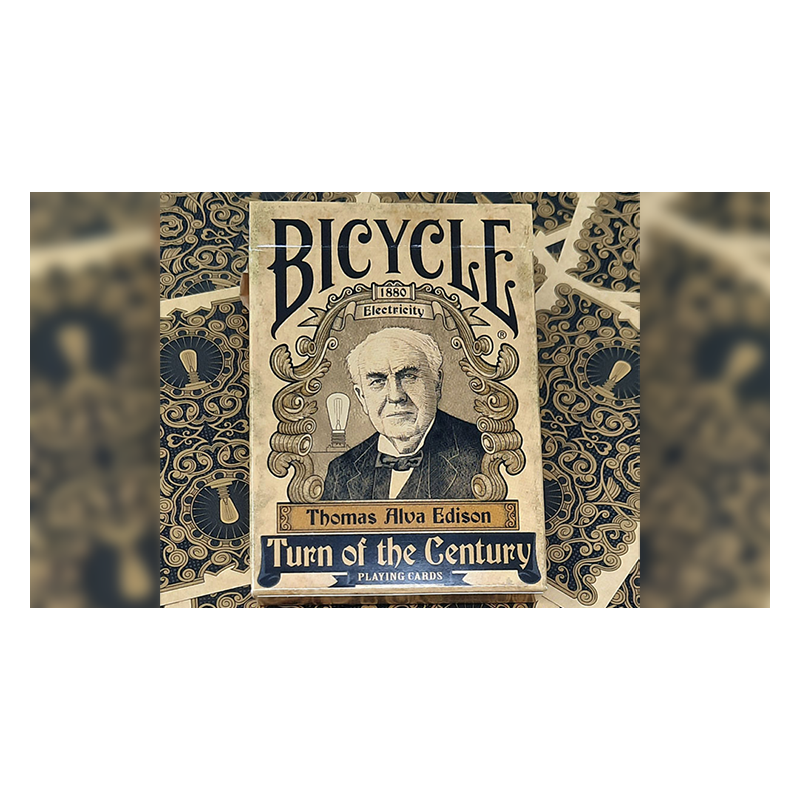 Bicycle Turn of the Century (Electricity) Playing Cards wwww.magiedirecte.com