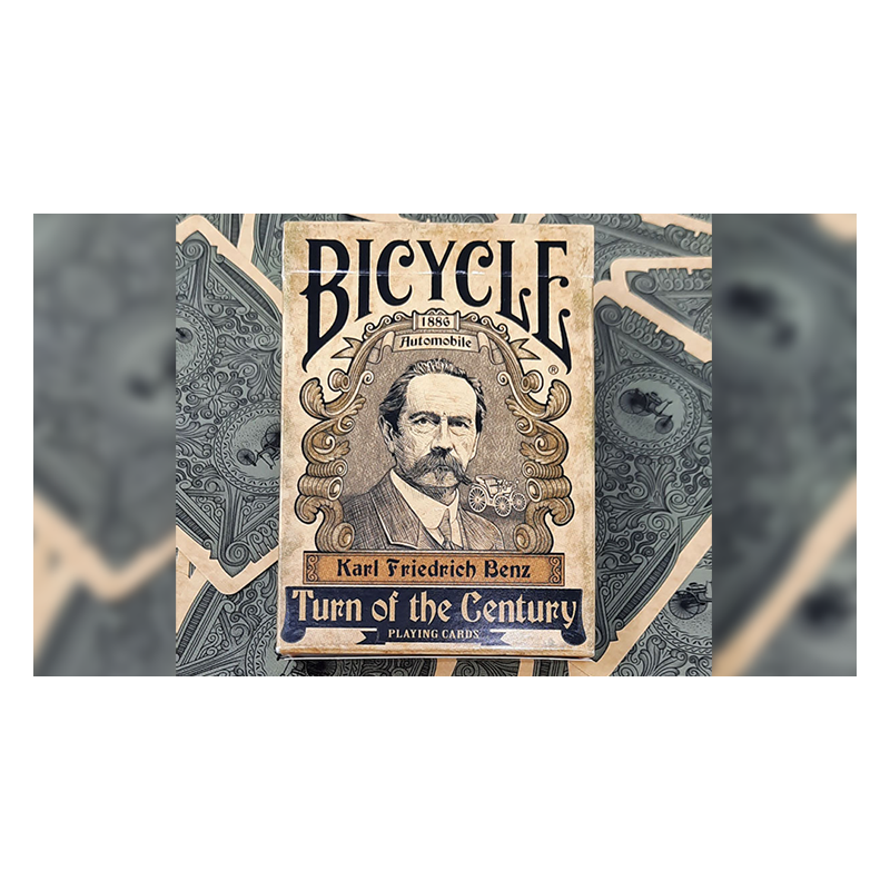 Bicycle Turn of the Century (Automobile) Playing Cards wwww.magiedirecte.com