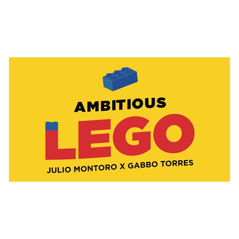 AMBITIOUS LEGO (Gimmicks and Online Instructions) by Julio Montoro and Gabbo Torres - Trick wwww.magiedirecte.com