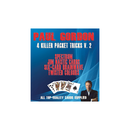 Paul Gordon's 4 Killer Packet Tricks Vol. 2 - Trick wwww.magiedirecte.com