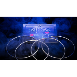 ATOM RINGS (Gimmicks and Instructions) by Apprentice Magic  - Trick wwww.magiedirecte.com