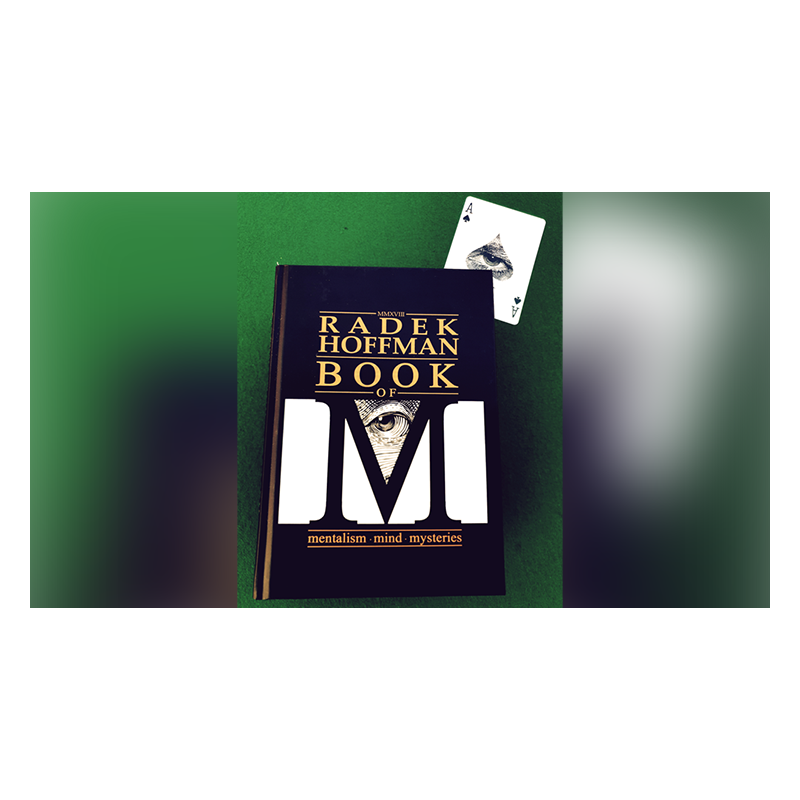 BOOK OF M by Radek Hoffman - Book wwww.magiedirecte.com