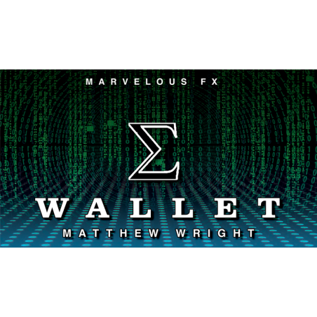 E Wallet BLACK - Matthew Wright wwww.magiedirecte.com