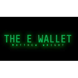 E Wallet BLACK - Matthew Wright wwww.magiedirecte.com