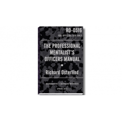 The Professional Mentalist's Officers Manual  by Richard Osterlind - Book wwww.magiedirecte.com