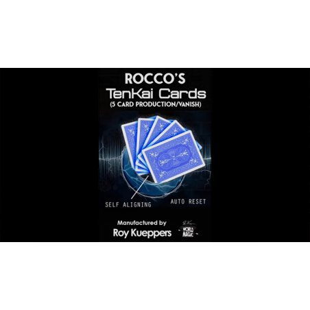 Rocco's TenKai Blue (Gimmicks and Online Instructions) - Trick wwww.magiedirecte.com