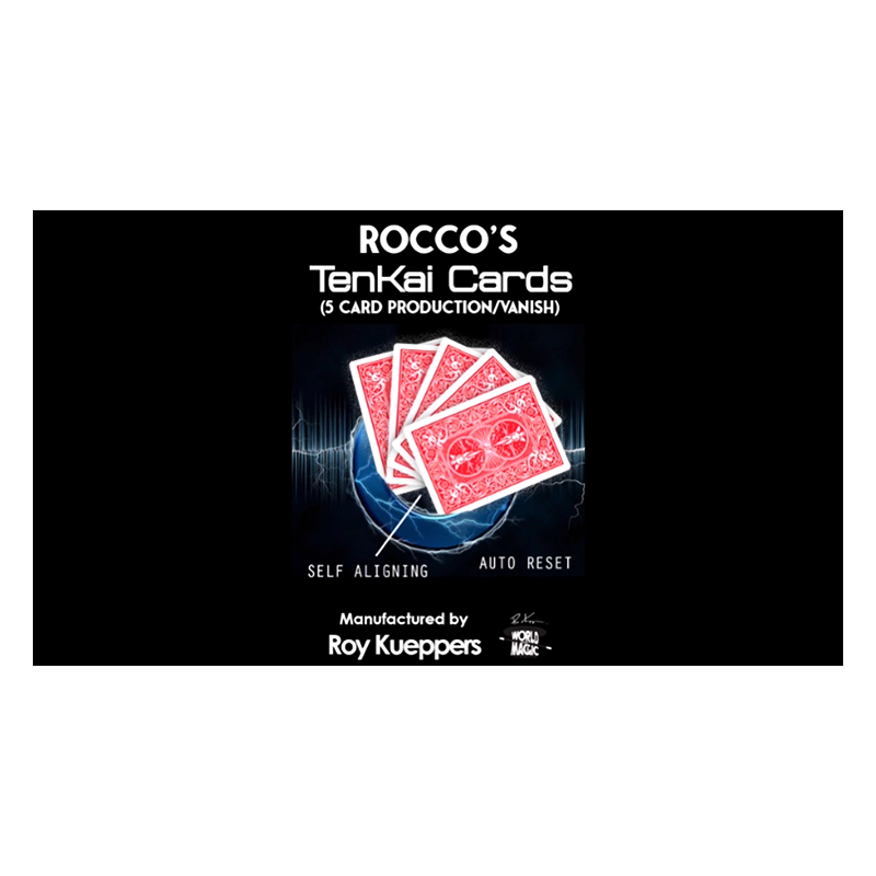 Rocco's TenKai Red (Gimmicks and Online Instructions) - Trick wwww.magiedirecte.com
