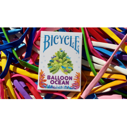 Bicycle Balloon Stripper (Ocean) Playing Cards wwww.magiedirecte.com