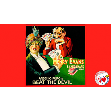 Henry Evans and Card-Shark Present Arsenio Puros' Beat the Devil (Gimmicks and Online Instructions) - Trick wwww.magiedirecte.co