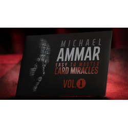 Easy to Master Card Miracles Volume 1 - Michael Ammar wwww.magiedirecte.com