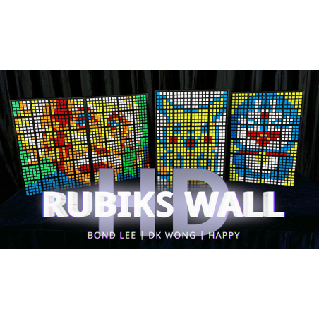 RUBIKS WALL HD Complete Set - Bond Lee wwww.magiedirecte.com
