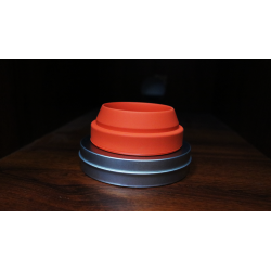 Harmonica 2 Chop Cup Red (Silicon) by Leo Smetsers - Trick wwww.magiedirecte.com