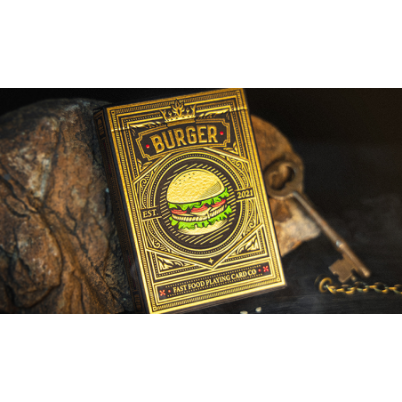 Burger Playing Cards by Fast Food Playing Card Company wwww.magiedirecte.com