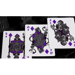 Inferno Violet Vengeance Edition Playing Cards wwww.magiedirecte.com