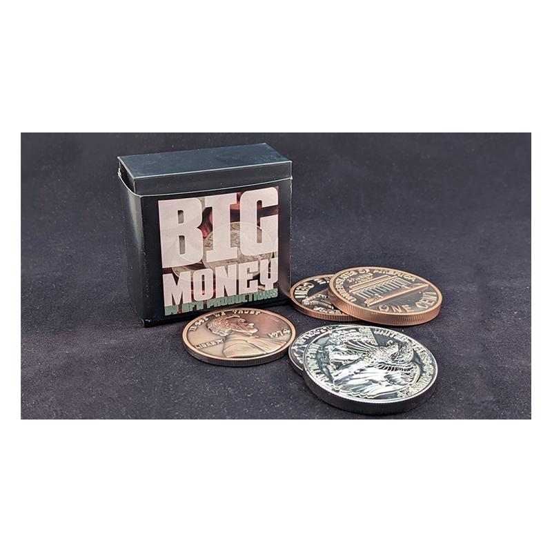 Big Money (Gimmicks and Online Instructions) by Anthony Miller and Ryan Bliss - Trick wwww.magiedirecte.com