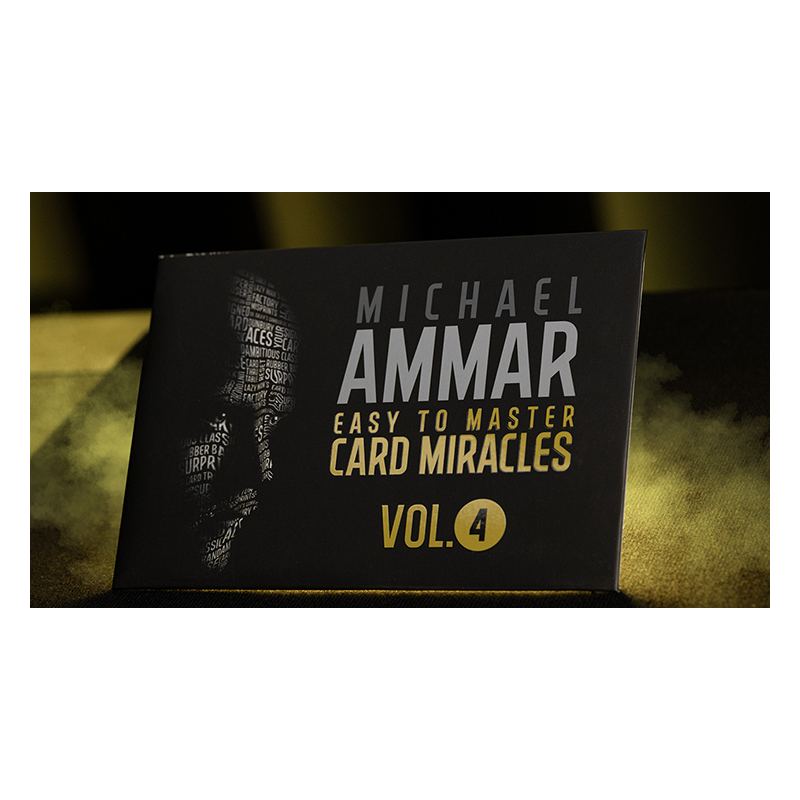 Easy to Master Card Miracles Volume 4 - Michael Ammar wwww.magiedirecte.com