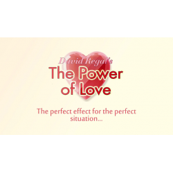 The Power of Love (Gimmicks and Online Instructions) by David Regal wwww.magiedirecte.com