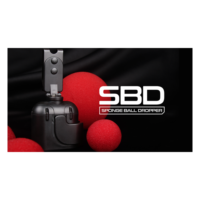 Hanson Chien Presents SBD (Sponge Ball Dropper) by Ochiu Studio (Black Holder Series) - Trick wwww.magiedirecte.com