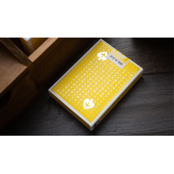 Limited Edition Lounge in Taxiway Yellow by Jetsetter Playing Cards wwww.magiedirecte.com