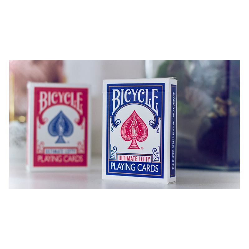 Bicycle Ultimate Lefty Deck Blue (Gimmicks and Online Instructions) wwww.magiedirecte.com