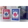 BICYCLE ULTIMATE LEFTY DECK Bleu (Gimmicks and Online Instructions) wwww.magiedirecte.com