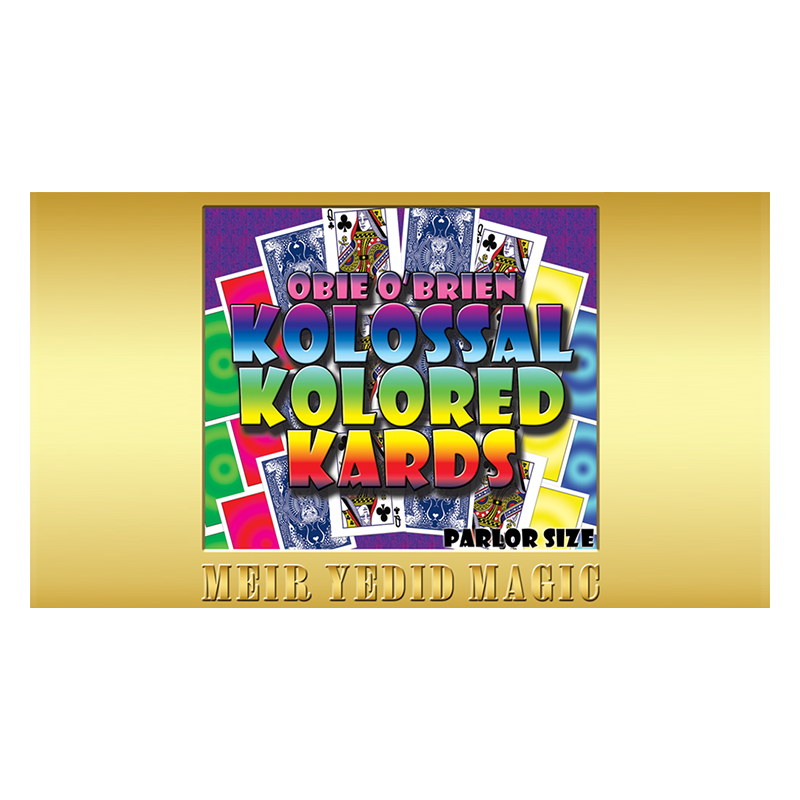 Obie O'Brien Kolossal Kolor Cards Parlor Size wwww.magiedirecte.com