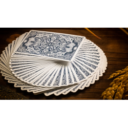 Babylon (Cerulean Blue) Playing Cards by Riffle Shuffle wwww.magiedirecte.com