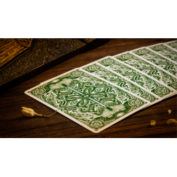 Babylon (Forest Green) Playing Cards by Riffle Shuffle wwww.magiedirecte.com