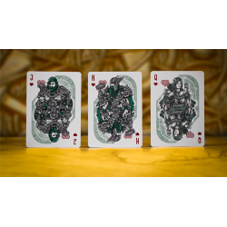 Gods of Norse Olive Esse Playing Cards wwww.magiedirecte.com
