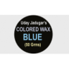 COLORED WAX (BLUE) 50grms. Wit by Uday Jadugar - Trick wwww.magiedirecte.com