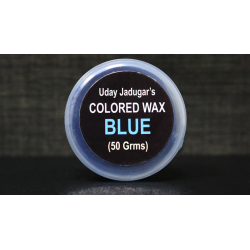 COLORED WAX (BLUE) 50grms. Wit by Uday Jadugar - Trick wwww.magiedirecte.com