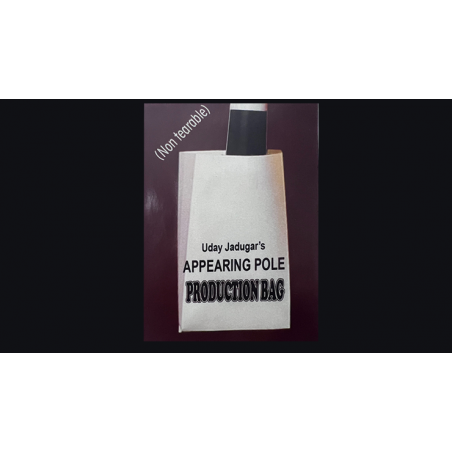 APPEARING POLE BAG WHITE (Gimmicked / No Tear) by Uday Jadugar - Trick wwww.magiedirecte.com