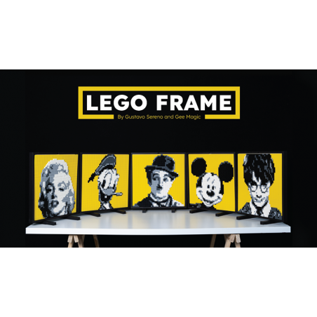 LEGO FRAME - Gustavo Sereno and Gee Magic wwww.magiedirecte.com