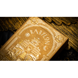 Babylon Golden Wonders Foiled Edition Playing Cards by Riffle Shuffle wwww.magiedirecte.com