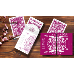 Wooden Leaves Summer Box Set Playing Cards by Dutch Card House Company wwww.magiedirecte.com