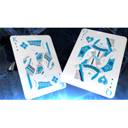 Ice Falcon Throwing Cards by Rick Smith Jr. and De'vo wwww.magiedirecte.com