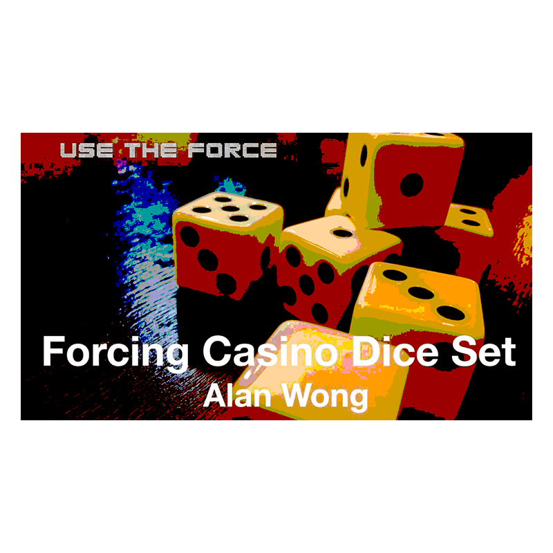 Forcing Casino Dice Set (8 ct.) by Alan Wong - Trick wwww.magiedirecte.com