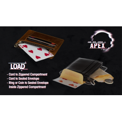 Apex Wallet Brown (Gimmick and Online instructions) by Thomas Sealey - Trick wwww.magiedirecte.com