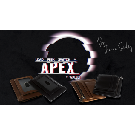 Apex Wallet Black (Gimmick and Online instructions) by Thomas Sealey - Trick wwww.magiedirecte.com