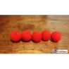 Crochet 5 Ball combo Set (1"/Red) by Mr. Magic - Trick wwww.magiedirecte.com