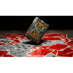 Cyberware (Rouge) Playing Cards wwww.magiedirecte.com