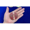 CHINESE COIN RED JUMBO by N2G - Trick wwww.magiedirecte.com