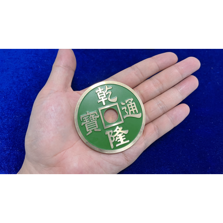 CHINESE COIN GREEN JUMBO - N2G wwww.magiedirecte.com