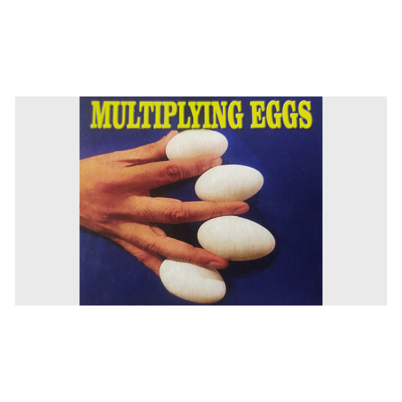 Multiplying eggs (white) - Uday wwww.magiedirecte.com