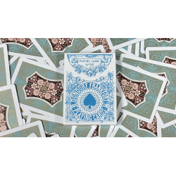 Four Continents (Blue) Playing Cards wwww.magiedirecte.com