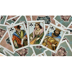 Four Continents (Blue) Playing Cards wwww.magiedirecte.com