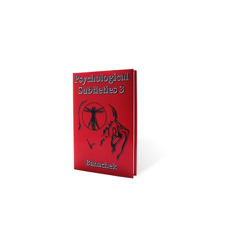 Psychological Subtleties 3 (PS3) by Banachek - Book wwww.magiedirecte.com