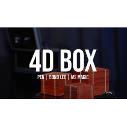 4D BOX (NEST OF BOXES) - Pen, Bond Lee & MS Magic wwww.magiedirecte.com