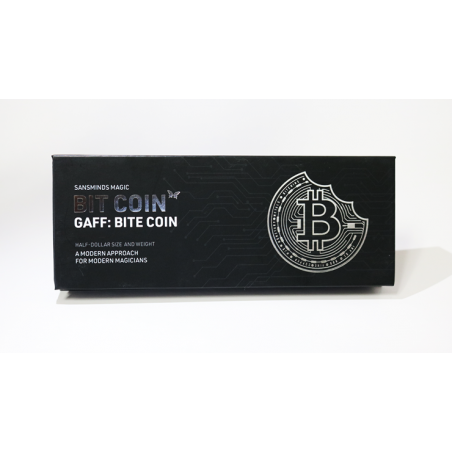 Bit Coin Gaff: Bite Coin (Silver) by SansMinds Creative Lab - Trick wwww.magiedirecte.com
