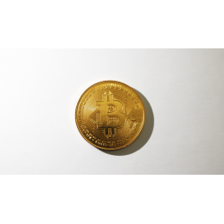 Bit Coin Shell (Gold) by SansMinds Creative Lab - Trick wwww.magiedirecte.com